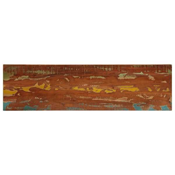vidaXL lauaplaat, 100x20x3,8 cm, ristk&uuml;likukujuline, taastatud puit