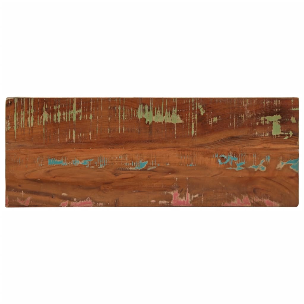 vidaXL Blat de masă, 80x30x3,8 cm, dreptunghiular, lemn masiv reciclat