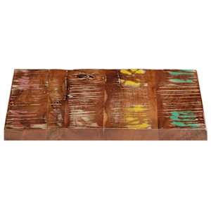 Stolní deska 50x50x3,8 cm čtvercová masivní recyklované dřevo - obrázek 4