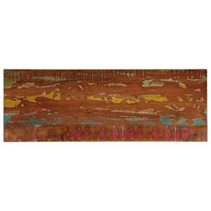 Stolní deska 140x60x3,8cm obdélníková masivní recyklované dřevo - obrázek 1