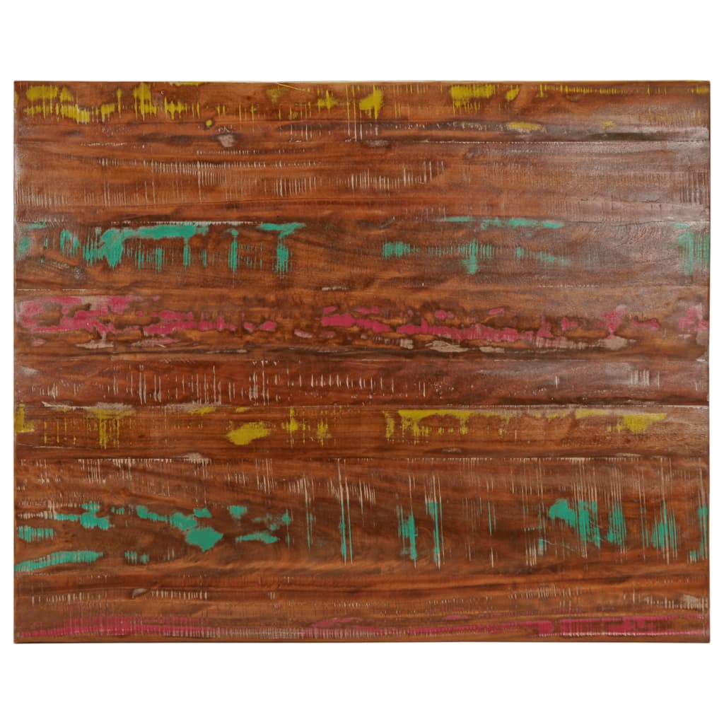 vidaXL Blat de masă, 90x80x3,8 cm, dreptunghiular, lemn masiv reciclat