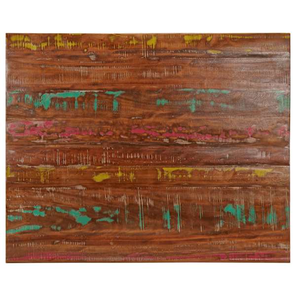 vidaXL lauaplaat, 100x80x3,8 cm, ristk&uuml;likukujuline, taastatud puit