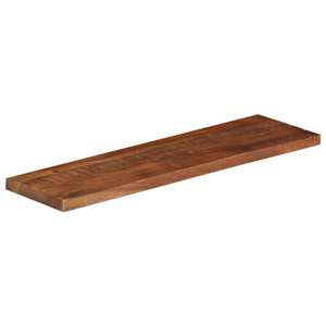 Stolní deska 100x30x2,5cm obdélníková masivní recyklované dřevo - obrázek 2