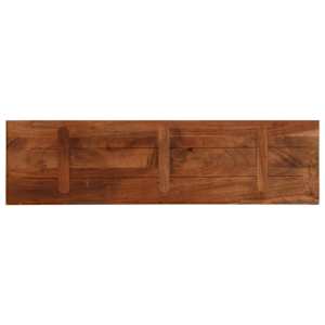 Stolní deska 100x30x2,5cm obdélníková masivní recyklované dřevo - obrázek 5