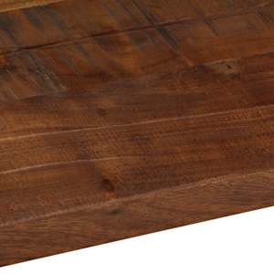 Stolní deska 110x30x2,5cm obdélníková masivní recyklované dřevo - obrázek 7