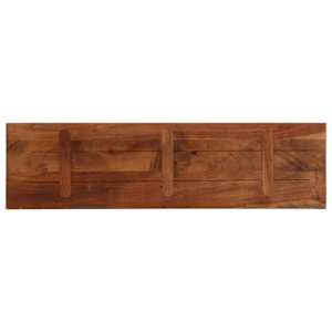 Stolní deska 120x40x2,5cm obdélníková masivní recyklované dřevo - obrázek 5