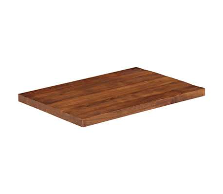vidaXL Tafelblad rechthoekig 80x50x2,5 cm massief gerecycled hout