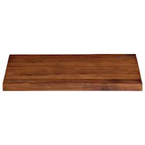 Stolní deska 80x50x2,5 cm obdélníková masivní recyklované dřevo - obrázek 3