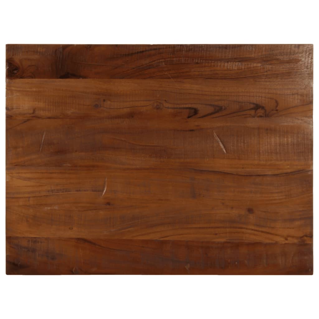 vidaXL Blat de masă, 90x50x2,5 cm, dreptunghiular, lemn masiv reciclat