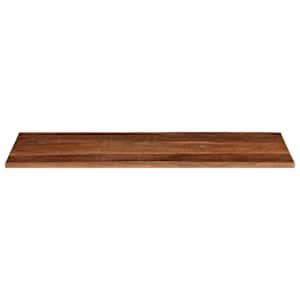 Stolní deska 160x50x2,5cm obdélníková masivní recyklované dřevo - obrázek 3