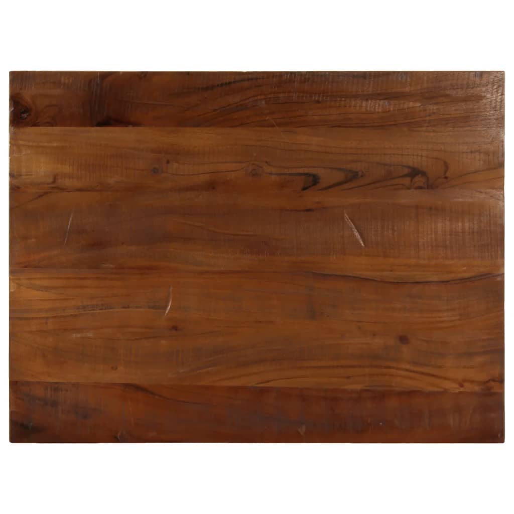 vidaXL Blat de masă, 90x60x2,5 cm, dreptunghiular, lemn masiv reciclat