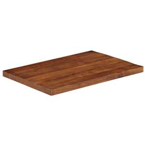 Stolní deska 90x60x2,5 cm obdélníková masivní recyklované dřevo - obrázek 2