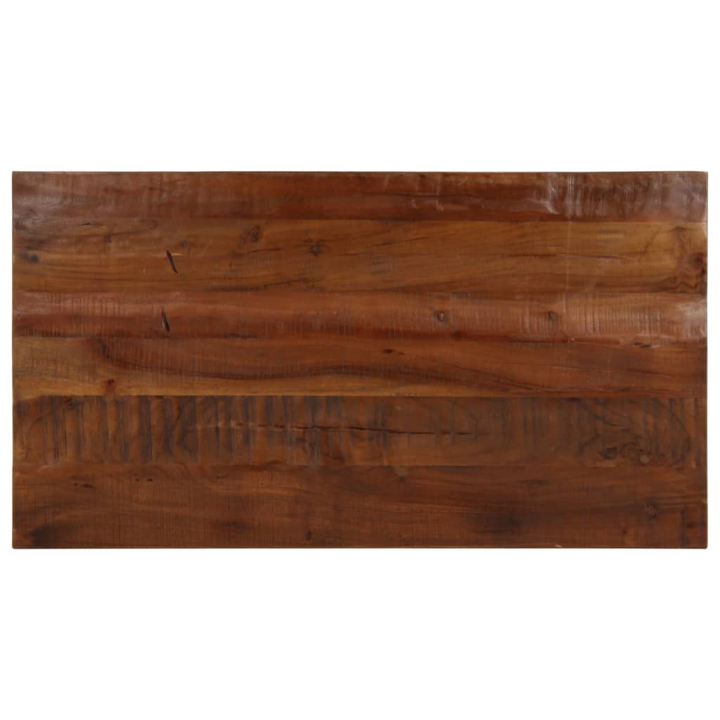 vidaXL Blat de masă, 100x70x2,5cm, dreptunghiular, lemn masiv reciclat
