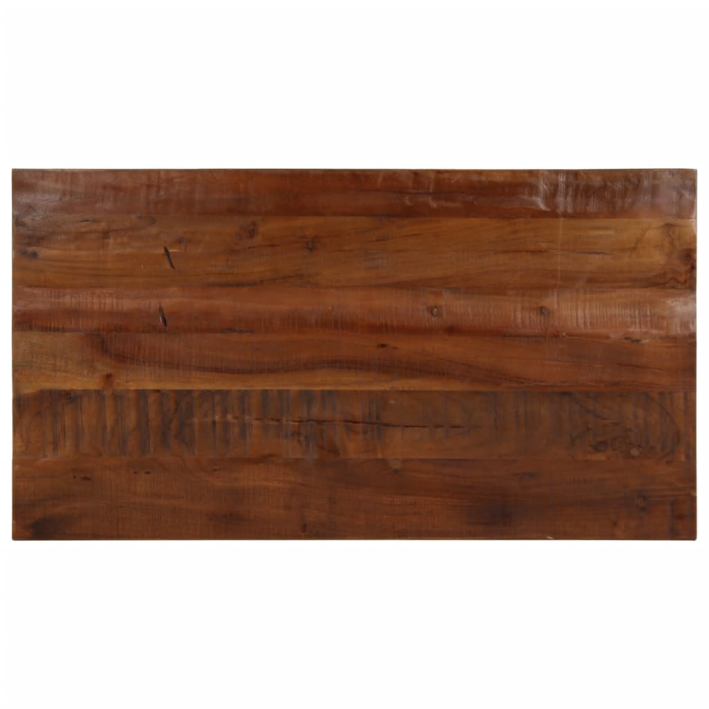 vidaXL Blat de masă, 120x70x2,5cm, dreptunghiular, lemn masiv reciclat