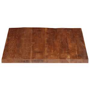 Stolní deska 100x80x2,5cm obdélníková masivní recyklované dřevo - obrázek 4