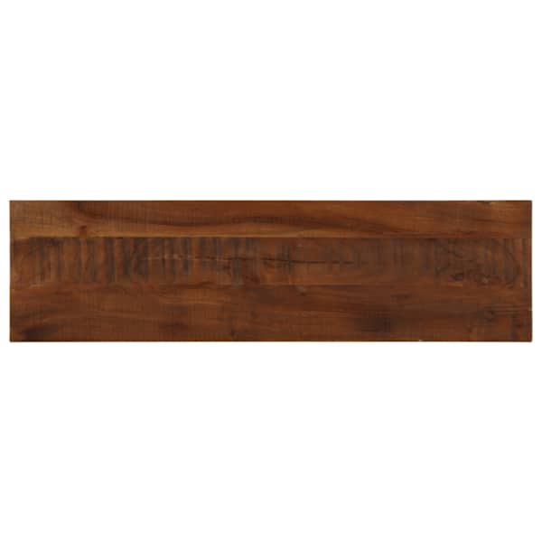 vidaXL lauaplaat, 110x30x3,8 cm, ristk&uuml;likukujuline, taastatud puit