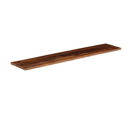 vidaXL P&ouml;yt&auml;levy 140x30x3,8 cm suorakaide kierr&auml;tetty t&auml;yspuu