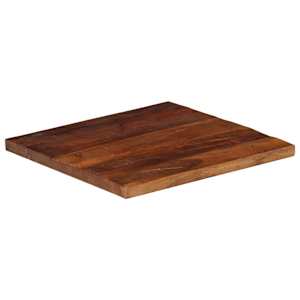 Stolní deska 40x40x3,8 cm čtvercová masivní recyklované dřevo - obrázek 2