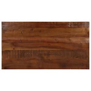 Stolní deska 100x50x3,8cm obdélníková masivní recyklované dřevo - obrázek 1