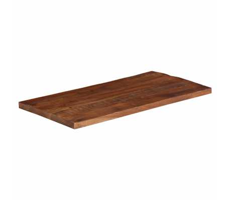 vidaXL Table Top 100x50x3.8 cm Rectangular Solid Wood Reclaimed