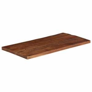 Stolní deska 100x50x3,8cm obdélníková masivní recyklované dřevo - obrázek 2