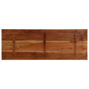 Stolní deska 140x50x3,8cm obdélníková masivní recyklované dřevo - obrázek 5