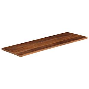 Stolní deska 160x50x3,8cm obdélníková masivní recyklované dřevo - obrázek 2