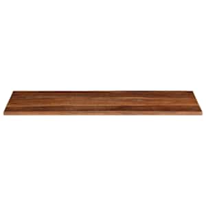 Stolní deska 160x50x3,8cm obdélníková masivní recyklované dřevo - obrázek 3