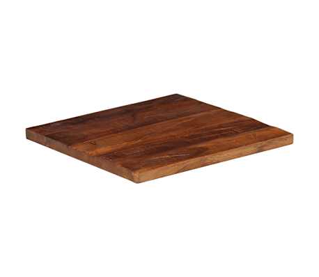 vidaXL Tischplatte 60x60x3,8 cm Quadratisch Altholz Massiv