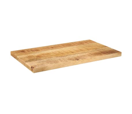 vidaXL Tafelblad rechthoekig 50x20x2,5 cm massief ruw mangohout
