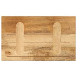 Stolní deska 40x30x2,5 cm obdélníková hrubé mangovníkové dřevo - obrázek 5