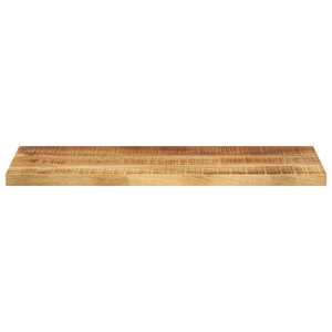 Stolní deska 90x30x2,5 cm obdélníková hrubé mangovníkové dřevo - obrázek 3
