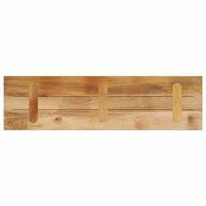 Stolní deska 110x30x2,5 cm obdélníková hrubé mangovníkové dřevo - obrázek 5