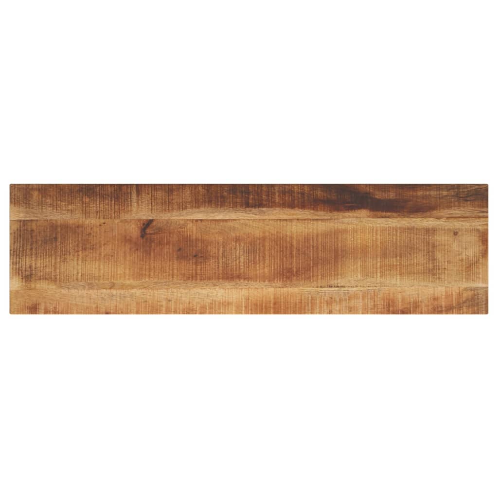 vidaXL Blat masă, 120x30x2,5 cm, dreptunghiular, lemn masiv mango brut