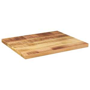 Stolní deska 60x50x2,5 cm obdélníková hrubé mangovníkové dřevo - obrázek 2