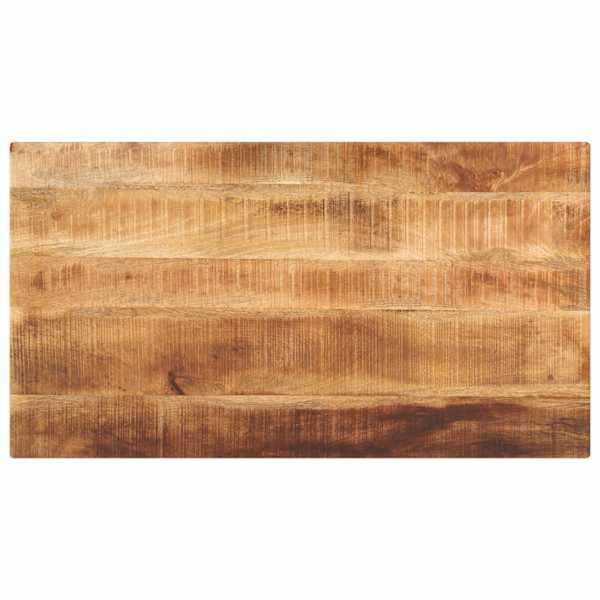 vidaXL lauaplaat, 110x50x2,5 cm, ristk&uuml;lik, t&ouml;&ouml;tlemata mangopuit
