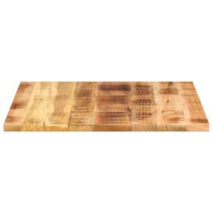 Stolní deska 70x70x2,5 cm čtvercová hrubé mangovníkové dřevo - obrázek 4