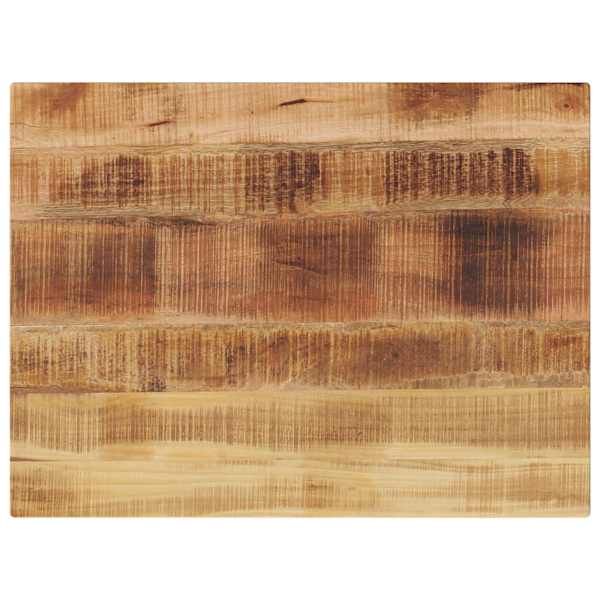 vidaXL lauaplaat, 80x70x2,5 cm, ristk&uuml;lik, t&ouml;&ouml;tlemata mangopuit
