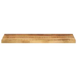 Stolní deska 90x20x3,8 cm obdélníková hrubé mangovníkové dřevo - obrázek 3