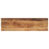 vidaXL lauaplaat 100 x 20 x 3,8 cm ristk&uuml;likukujuline t&auml;ispuit, t&ouml;&ouml;tlemata mangopuu