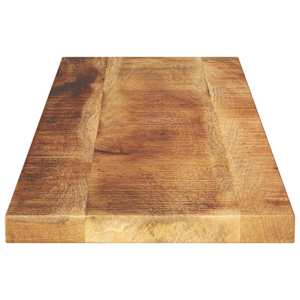 Stolní deska 100x20x3,8 cm obdélníková hrubé mangovníkové dřevo - obrázek 4