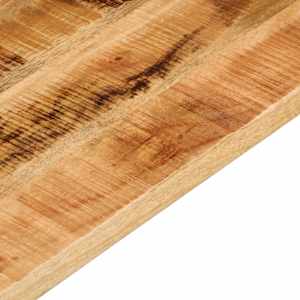 Stolní deska 100x20x3,8 cm obdélníková hrubé mangovníkové dřevo - obrázek 7