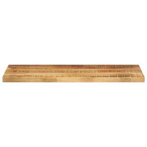Stolní deska 90x30x3,8 cm obdélníková hrubé mangovníkové dřevo - obrázek 3