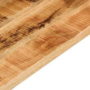 Stolní deska 90x30x3,8 cm obdélníková hrubé mangovníkové dřevo - obrázek 7