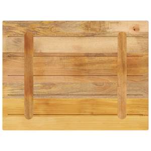 Stolní deska 70x50x3,8 cm obdélníková hrubé mangovníkové dřevo - obrázek 5