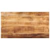 vidaXL lauaplaat, 100x50x3,8 cm, ristk&uuml;lik, t&ouml;&ouml;tlemata mangopuit