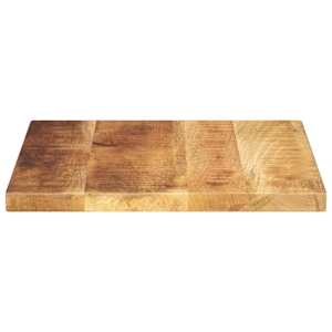 Stolní deska 60x60x3,8 cm čtvercová hrubé mangovníkové dřevo - obrázek 4