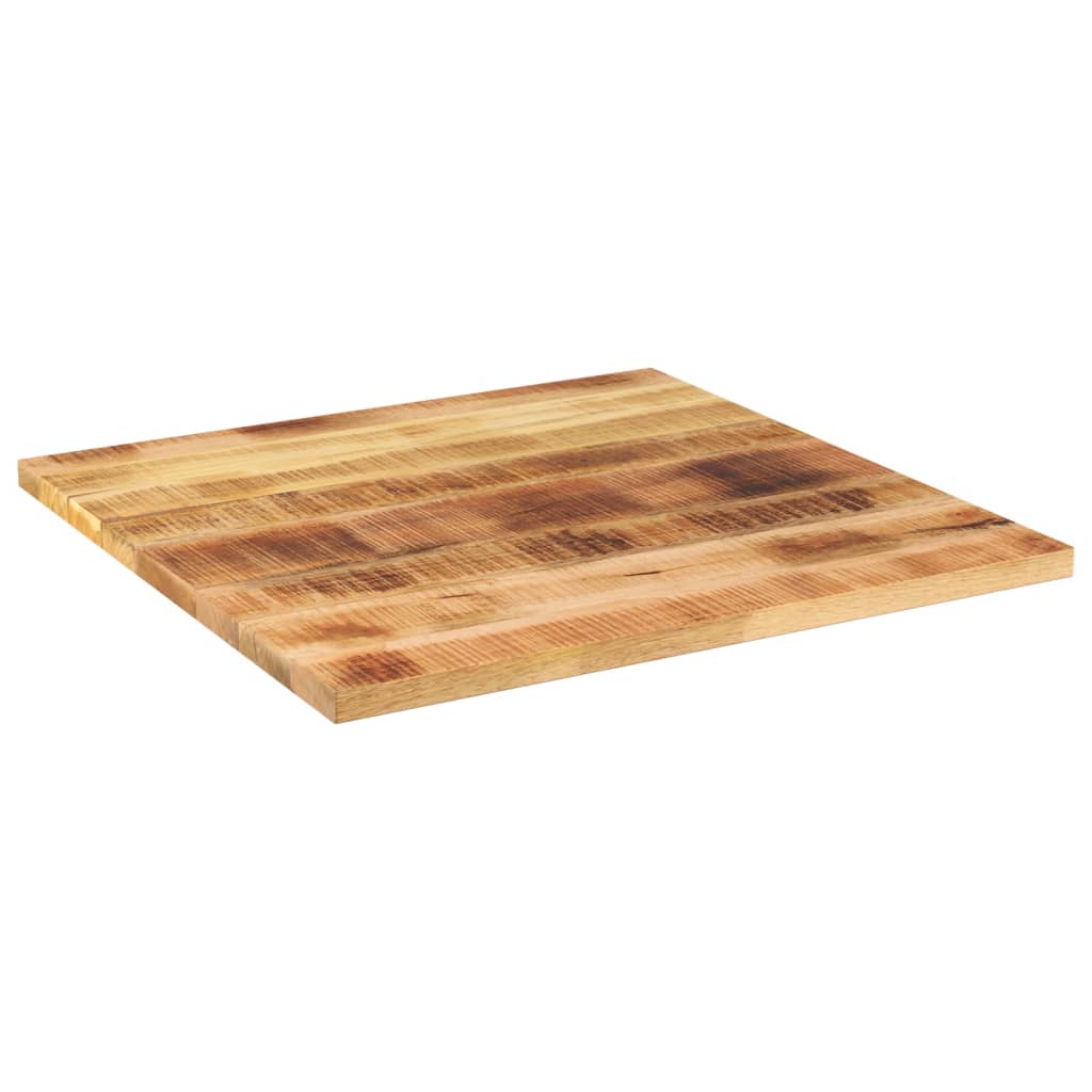 vidaXL tömör nyers mangófa négyzet alakú asztallap 70x70x3,8 cm