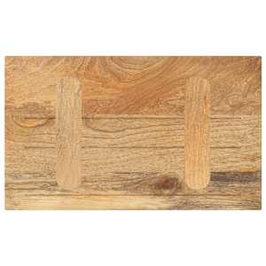 Stolní deska 40 x 30 x 2,5 cm obdélníková mangovníkové dřevo - obrázek 5