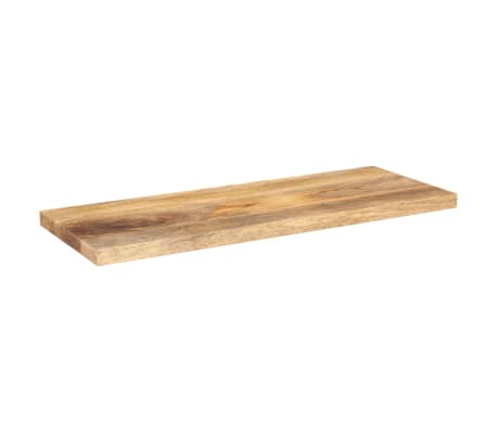 vidaXL Table Top Natural Solid Mango Wood Medium Table Top Rectangular